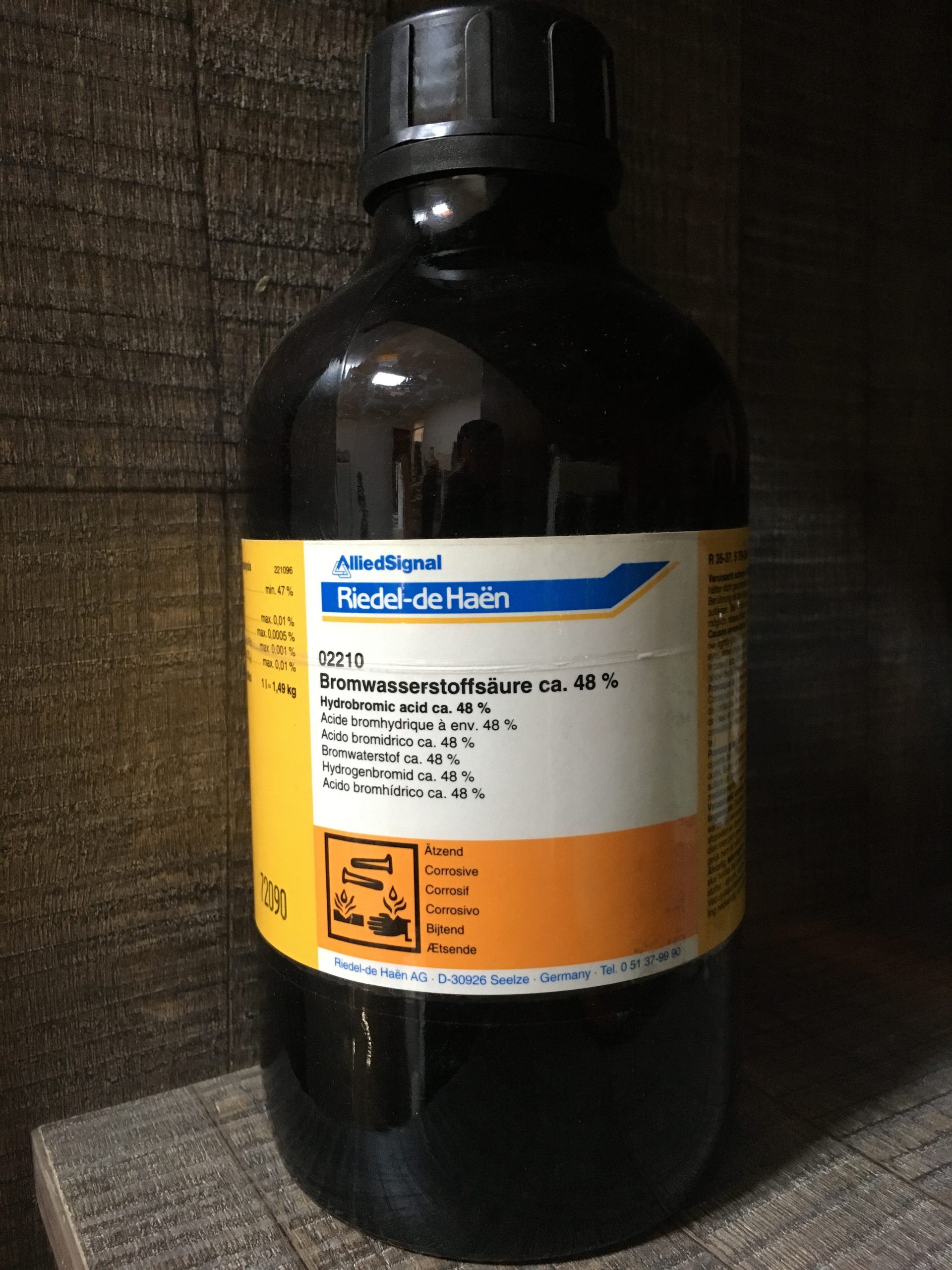 Hydrobromic acid 47% GR for analysis ISO
