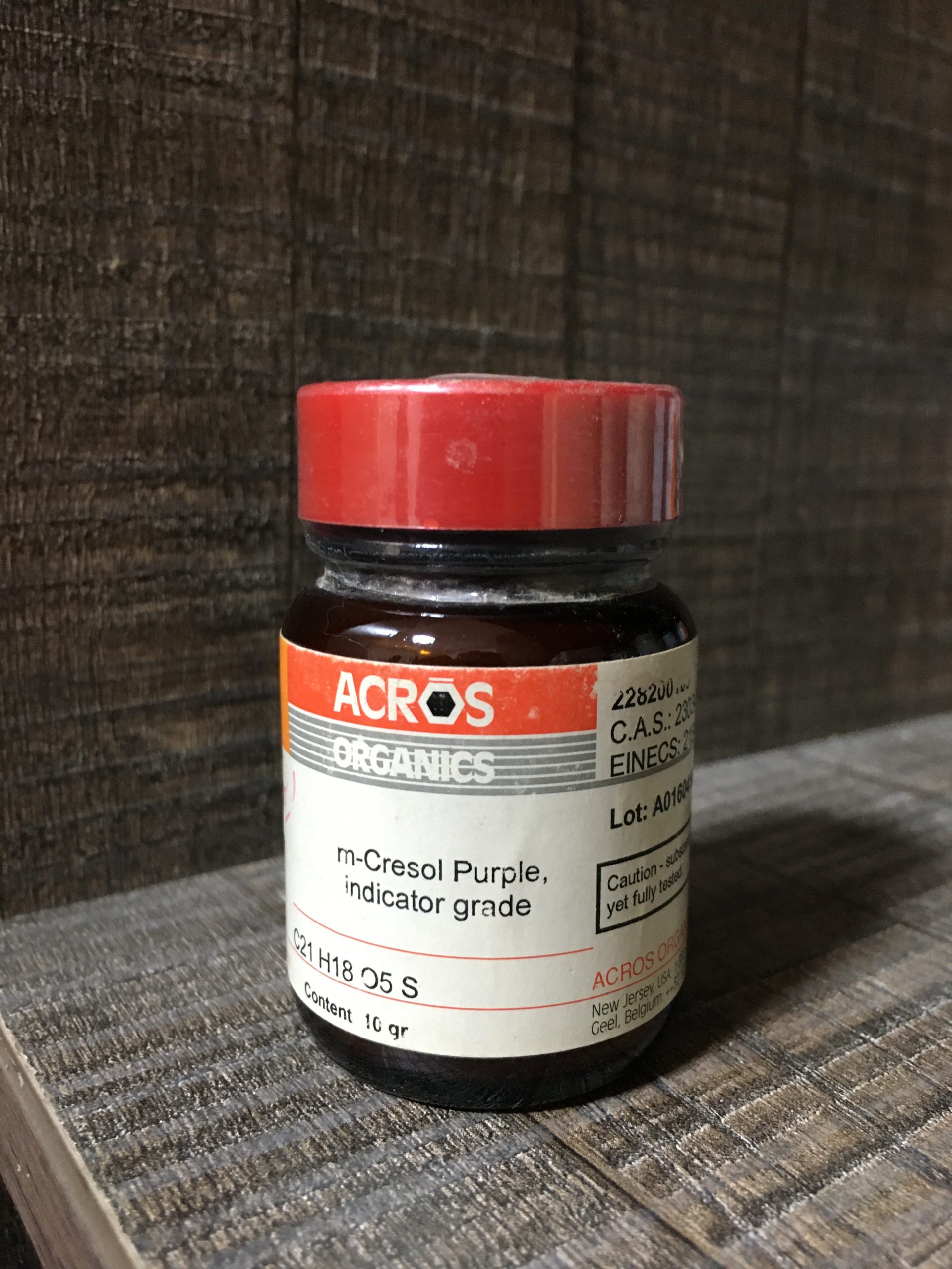 m-Cresol purple indicator