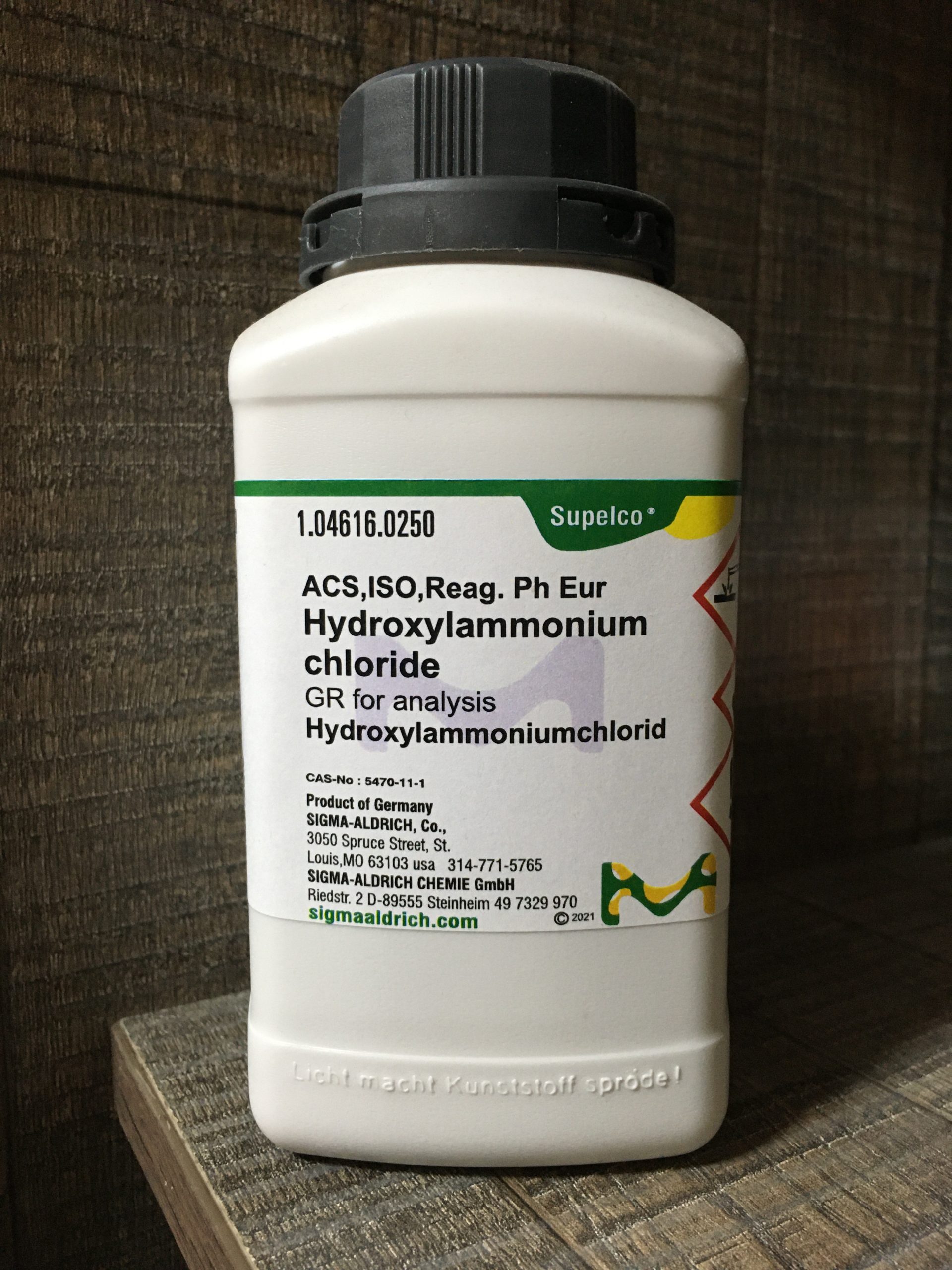 Hydroxylammonium chloride GR for analysis ACS,ISO,Reag. Ph Eur